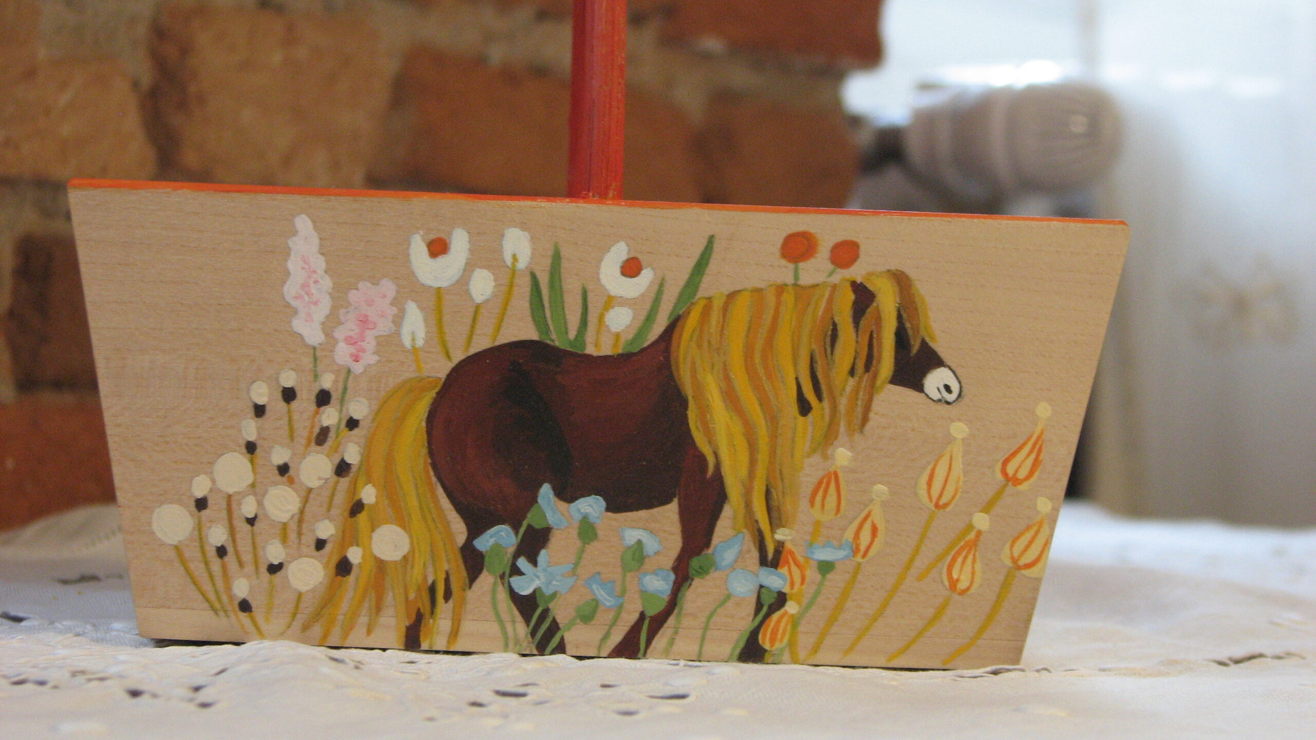 Petit panier aux chevaux et moutons – Image 3