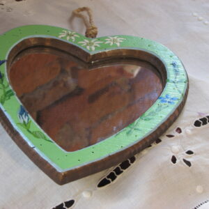 Miroir coeur savoyard