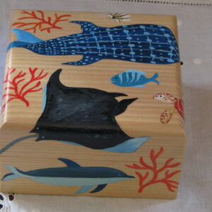 Boite carrée marine