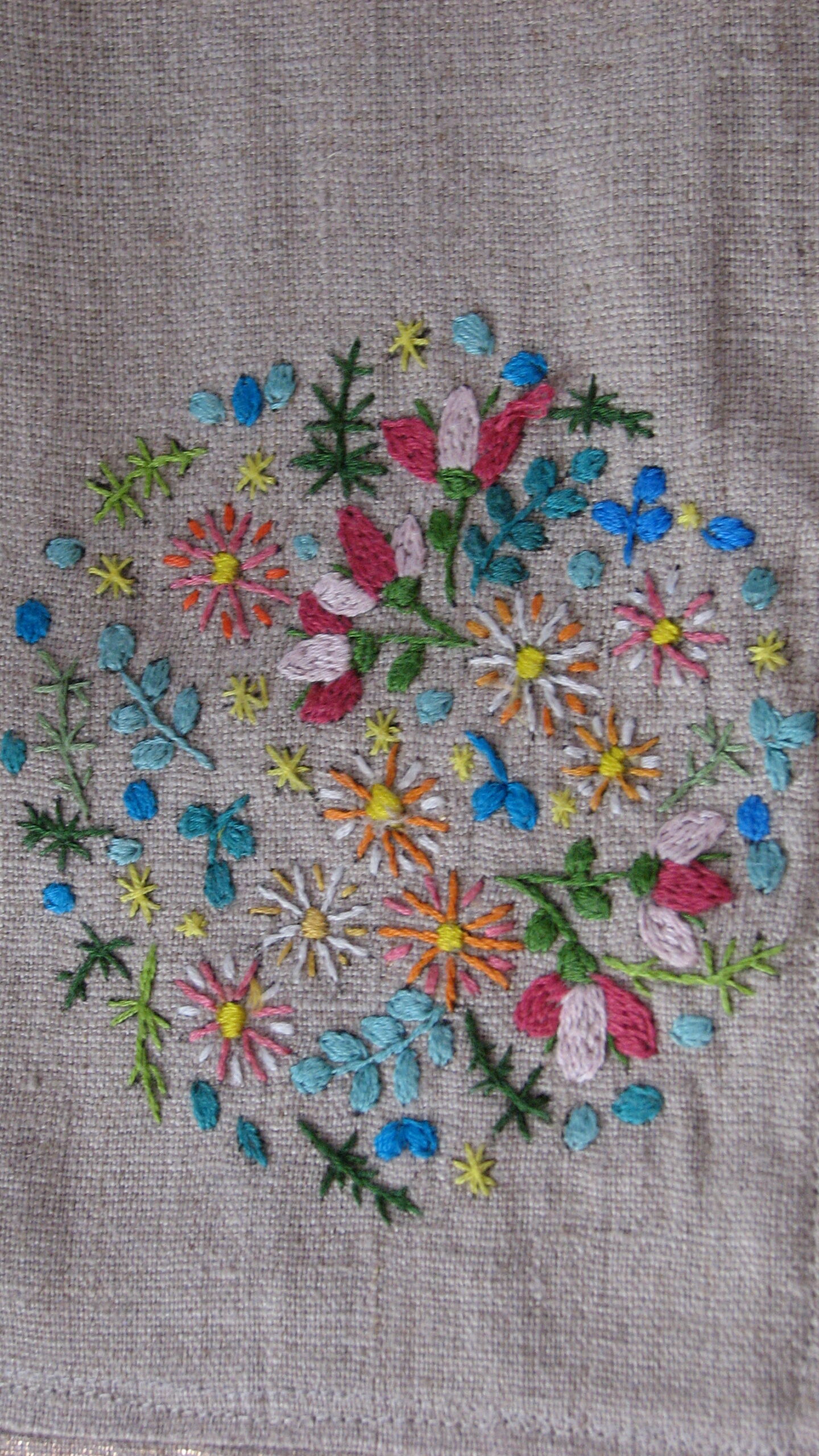 Chemin de table aux fleurettes – Image 2