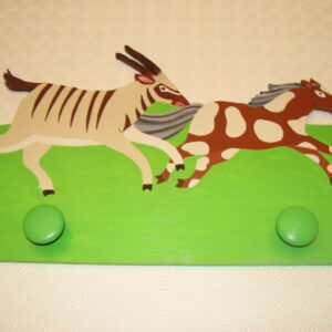 Porte-manteau animaux de la jungle