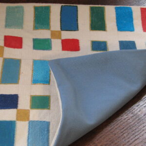 Housse de coussin damier